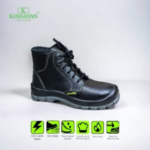 Sepatu safety kingrins type yorin warna hitam